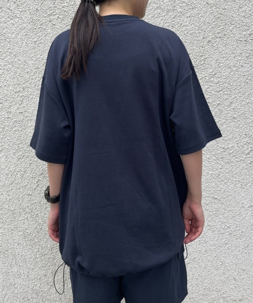 「BROKEN BASE」 半袖Tシャツ MEDIUM ネイビー メンズ_画像6