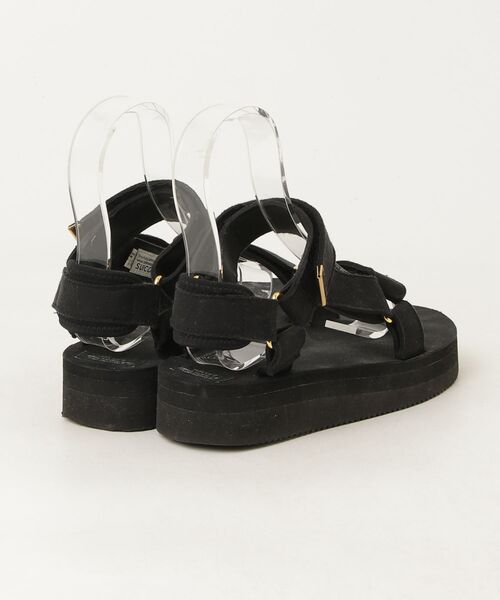「SUICOKE」 フラットサンダル 23cm ブラック レディース_画像2