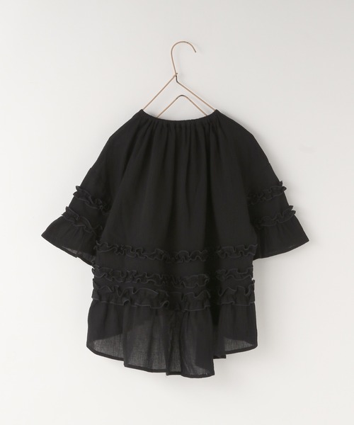 「LOWRYS FARM」 「KIDS」7分袖ブラウス 150cm アイボリー キッズ_画像5