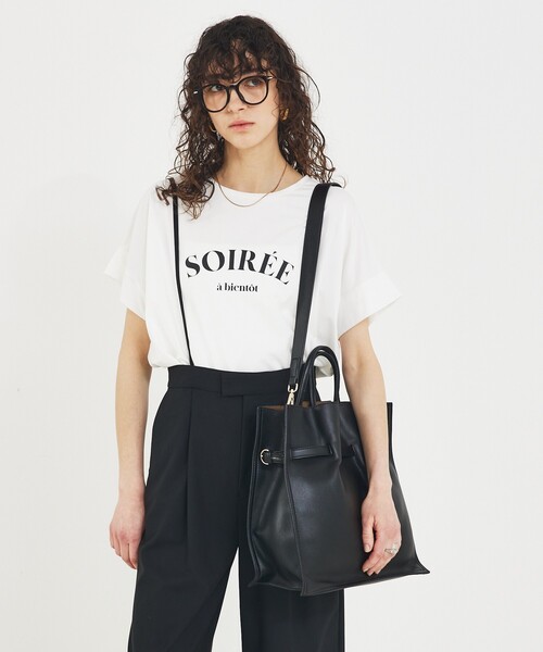 「LOWELL things」 2WAYバッグ フリー モカ レディース_画像6