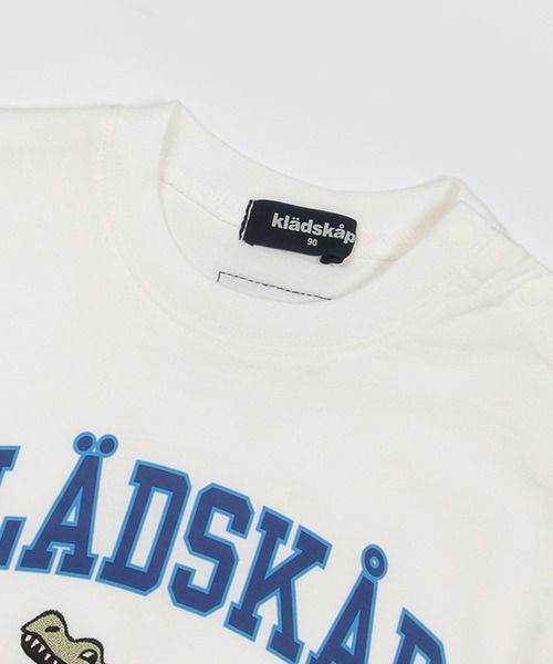 「kladskap」 「KIDS」半袖Tシャツ 130cm オフホワイト キッズ_画像2