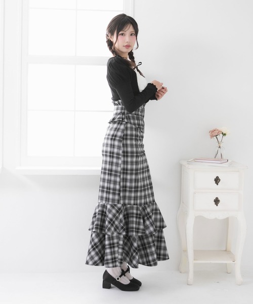 「DearMyLoveRose」 ロングスカート MEDIUM ベビーピンク レディース_画像8