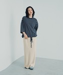 スカート ストレッチサテンスカート 1049485の詳細画像5