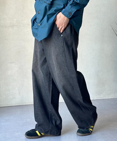 「CPCM」 デニムパンツ MEDIUM ネイビー メンズ_画像3