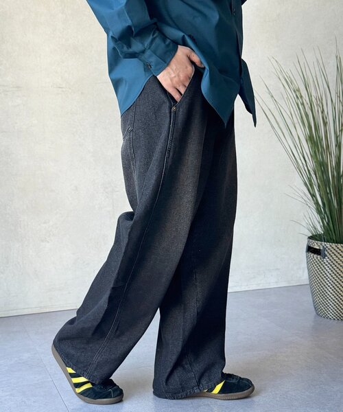 「CPCM」 デニムパンツ MEDIUM ネイビー メンズ_画像5