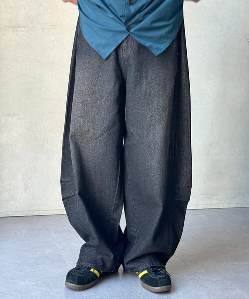 「CPCM」 デニムパンツ MEDIUM ネイビー メンズ_画像6