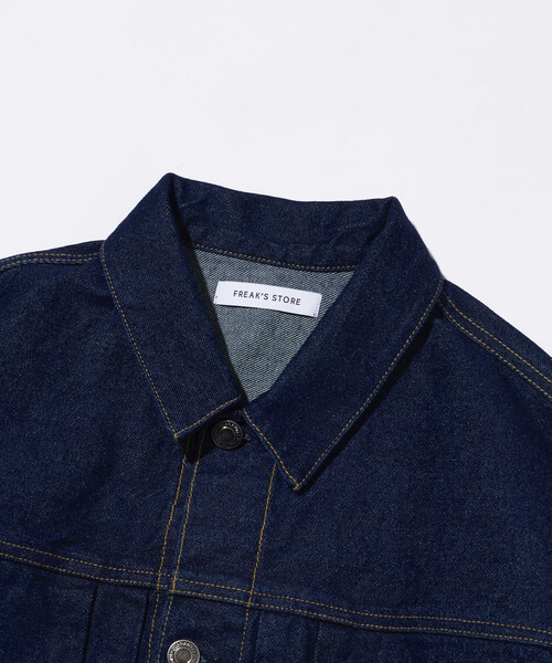 「FREAK'S STORE」 デニムジャケット MEDIUM ネイビー メンズ_画像4