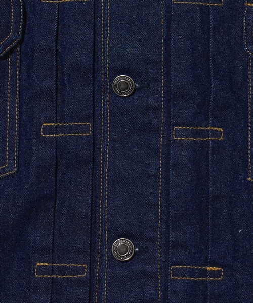 「FREAK'S STORE」 デニムジャケット MEDIUM ネイビー メンズ_画像5