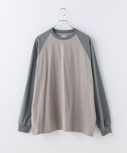 「Name.」 長袖Tシャツ 1 ベージュ メンズ_画像4