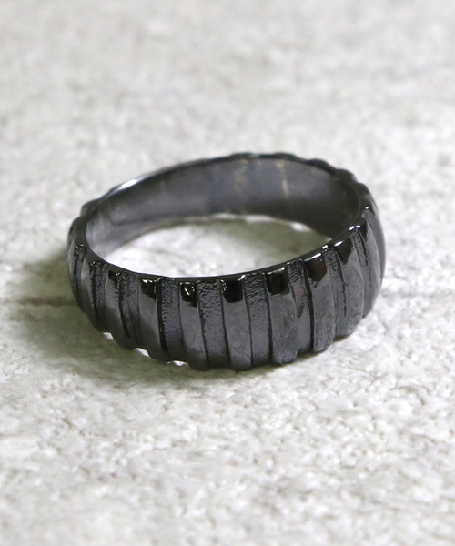 YArKA 指輪 リング 「YArKA/ヤーカ」silver925 3d stripe ring「ritta 
