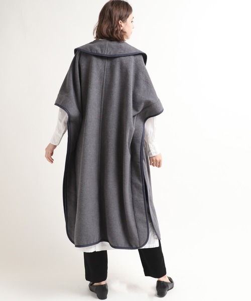 RNA-N（アールエヌエーエヌ） ポンチョ C0716 コットンメルトン