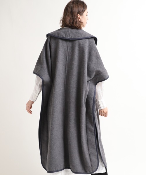 RNA-N（アールエヌエーエヌ） ポンチョ C0716 コットンメルトン