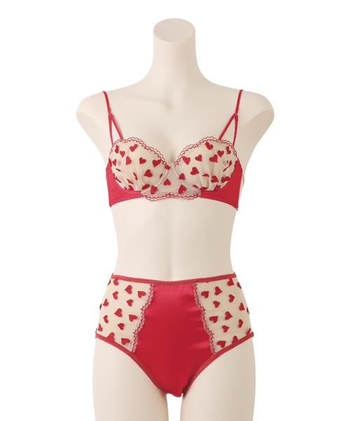 RAVIJOUR ブラジャー ショーツセット プチハート キューティー