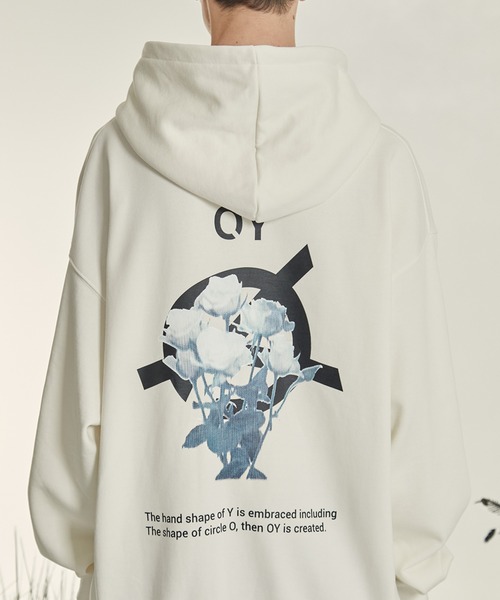 『OY/オーワイ』HOLOGRAM FLOWER HOODIE パーカー OY パーカー 「OY/オーワイ」HOLOGRAM FLOWER HOODIE/ホログラム