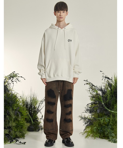 『OY/オーワイ』HOLOGRAM FLOWER HOODIE パーカー OY パーカー 「OY/オーワイ」HOLOGRAM FLOWER HOODIE/ホログラム
