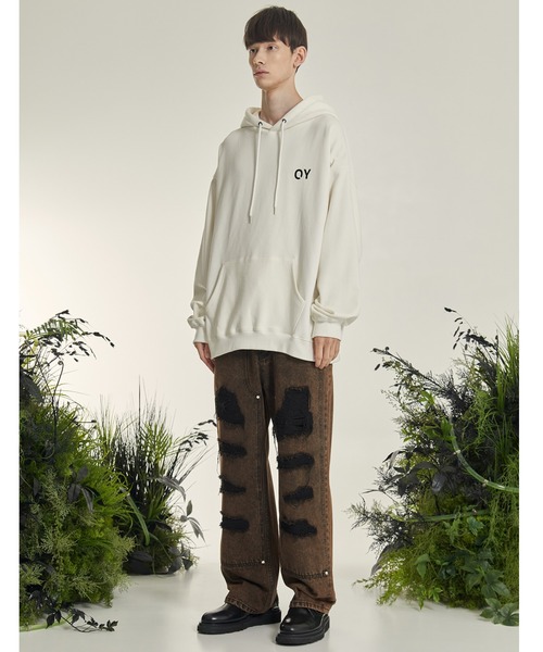 『OY/オーワイ』HOLOGRAM FLOWER HOODIE パーカー OY パーカー 「OY/オーワイ」HOLOGRAM FLOWER HOODIE/ホログラム