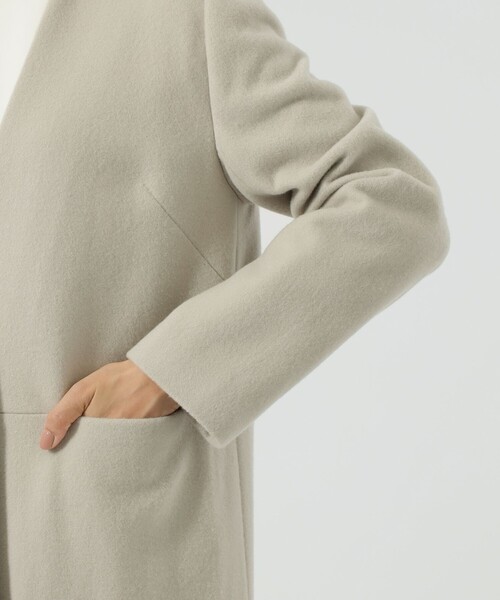 コート チェスターコート ノーカラーチェスターコート CAST ，キャスト