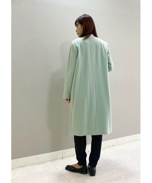 コート チェスターコート ノーカラーチェスターコート CAST ，キャスト