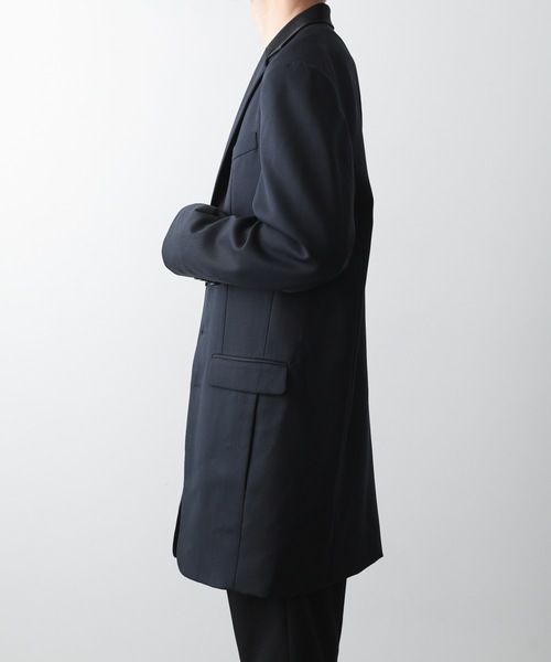 ATO（アトウ） ジャケット テーラードジャケット LONG JK WITH SATIN