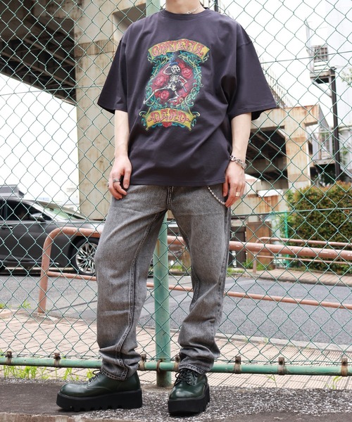 〖貴重品〗トップス／GRATEFUL DEAD 半袖／ブラック／夏服／サイズM Grateful Dead tシャツ クルーネック 半袖 ヴィンテージ バンドT