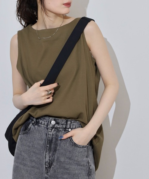 6点まとめ売り★ On オン ショートパンツ タンクトップ ノースリーブ atONE（アットワン） スマホショルダー タンクトップ ノースリーブ