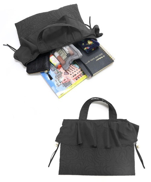 DONOBAN（ドノバン） ハンドバッグ キルティングフリルBAG : ZOZOTOWN