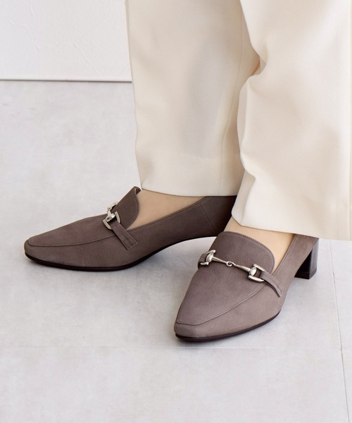 ♡ぱんだ　ローファー、ブーツセット♡ HIMIKO ローファー 「Made in Japan」「撥水」ヒールバブーシュビット