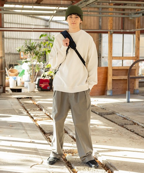 niko and…（ニコアンド） トレーナー スウェット ダンボールピグメント