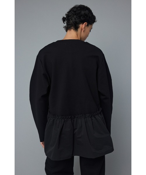 HeRIN.CYE tシャツ Ponte frill tops ポンチフリルトップス HeRIN.CYE tシャツ Ponte frill tops ポンチフリルトップス