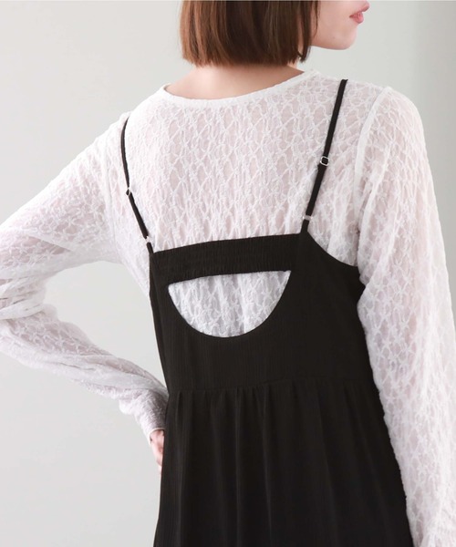 トップス non non-hedge tシャツ シルバーモチーフダブルジップポロ襟