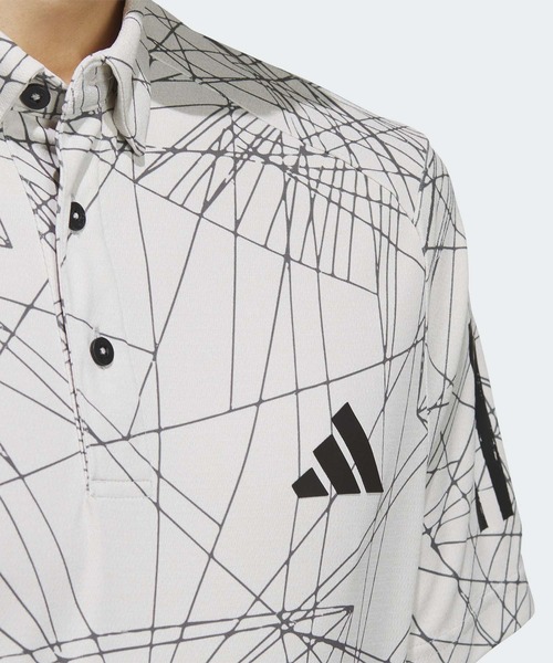adidas ポロシャツ レイビームプリント ドライポロ「adidas Golf