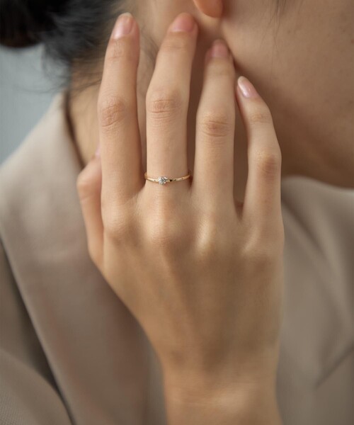 Jouete（ジュエッテ） 指輪 リング 「レイヤー」 K10 リング