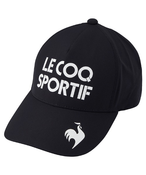 【超美品】le coq sportifゴルフレインウェアレディース3点セット帽子 le coq sportif GOLF キャップ 帽子 レインキャップ レディース