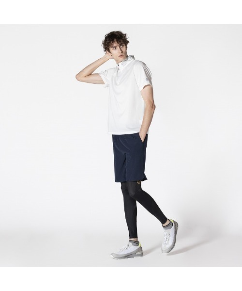 SKINS シャツ 「SKINS(スキンズ)/アクティブウェア」ジップ