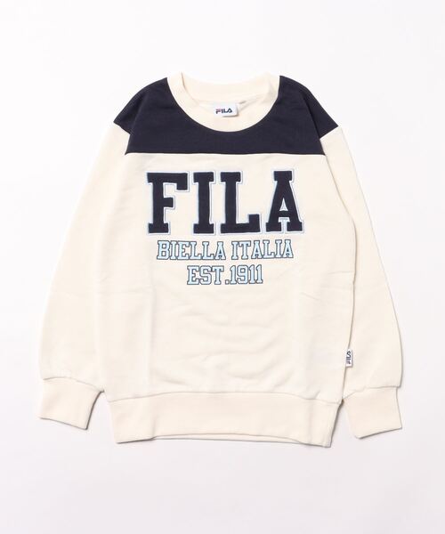 トレーナー FILA&frasl;フィラ　スウェットクルー キッズ 子供服 男の子