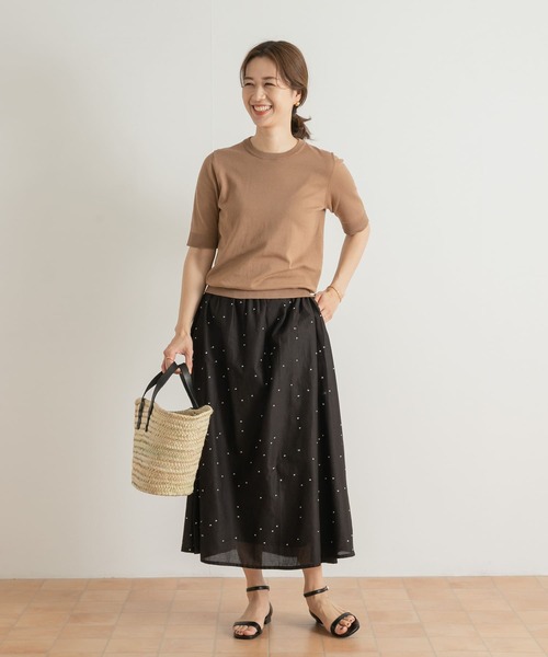URBAN RESEARCH DOORS 「URBAN DOORS」 半袖ニット MEDIUM