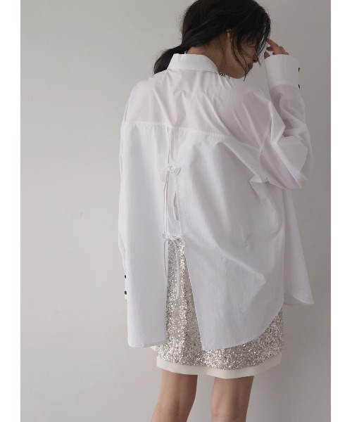 【専用】コエル　レースビッグシャツ　新品　未使用 COEL（コエル） ブラウス シャツ ヴィンテージレースフリルブラウス