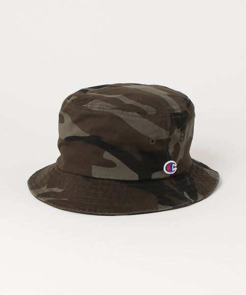 希少　KHOKI コッキ　バケットハット Champion 帽子 ハット 「k」「Champion/チャンピオン」ワン