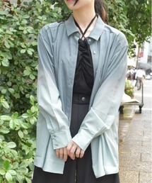 ブラウス シャツ GRANTHAM レディース axes femme ブラウス シャツ グラデーションシャツ レディース