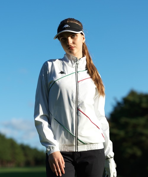 Kappa Golf イタリア Vネックウインドブレーカージャケット