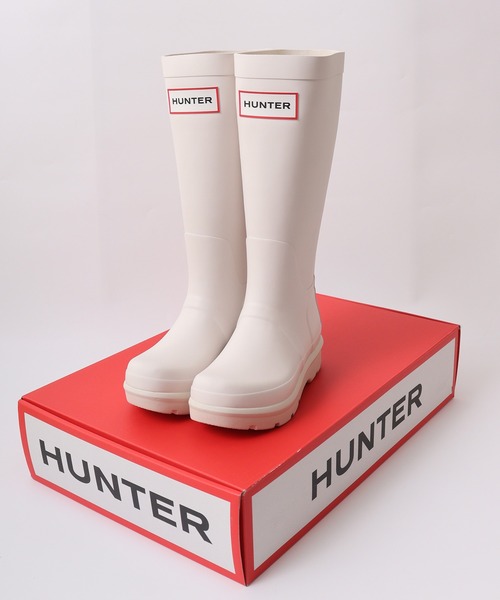 HUNTERブーツ　値段交渉あり HUNTER ユニセックス プレイ モールデット ブーツ（ブーツ