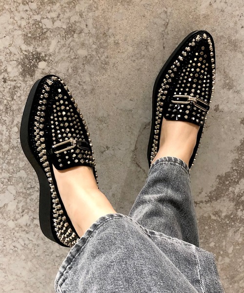 Jeffrey Campbell ローファー 厚底ローファー レディース