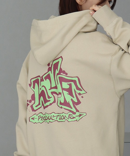 ロサンゼルス発★HUF★プロダクションズ プルオーバー パーカー HUF パーカー 「HUF/ハフ」PRODUCTIONS P/O HOODIE