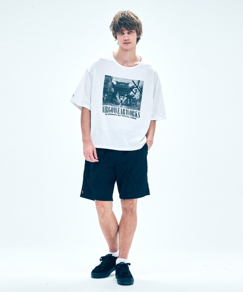 VIRGOwearworks ヴァルゴウェアワークス Shadow hawaiian shorts ショートパンツ VIRGOwearworks（ヴァルゴウェアワークス） パンツ Shadow hawaiian