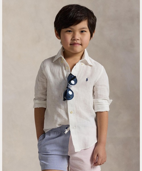 Polo Ralph Lauren Childrenswear ブラウス シャツ リネン シャツ