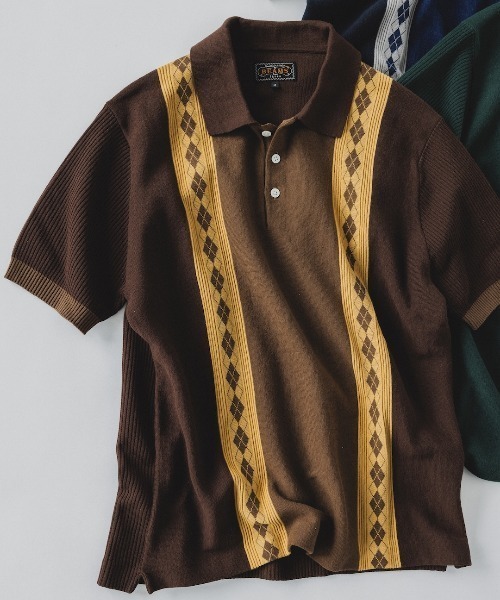 FR2 梅　ストライプニットポロシャツ ストライプニットポロシャツ - ストライプ | ZARA Japan / 日本