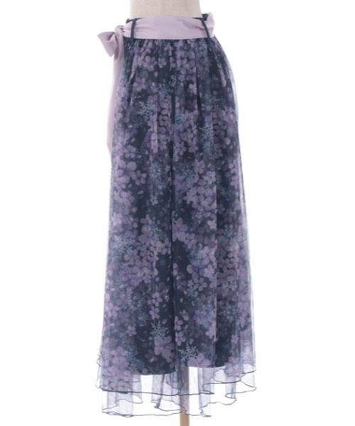 新品未使用タグ付き axes femme 雪桜柄スカート フレア チュール F 新品未使用タグ付き axes femme 雪桜柄スカート フレア チュール