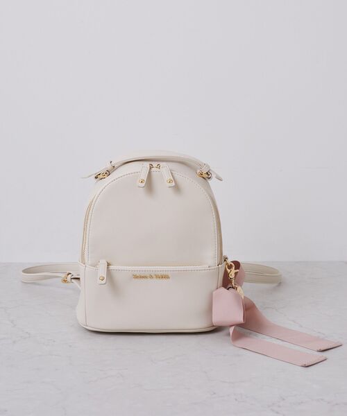 Maison de FLEUR デイバック リュック リボンMリュック