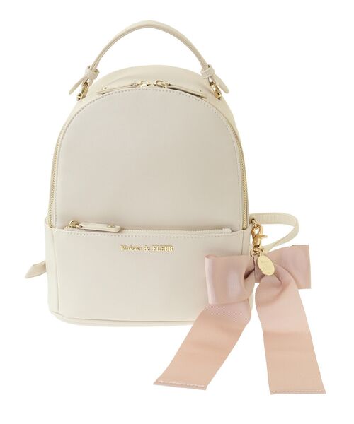 Maison de FLEUR（メゾンドフルール） デイバック リュック リボンM