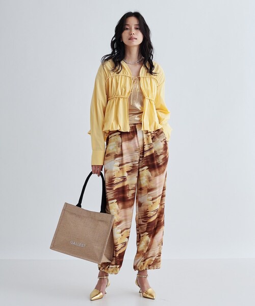 INDIVI GALLEST トートバッグ 「A4サイズ収納・マチたっぷり
